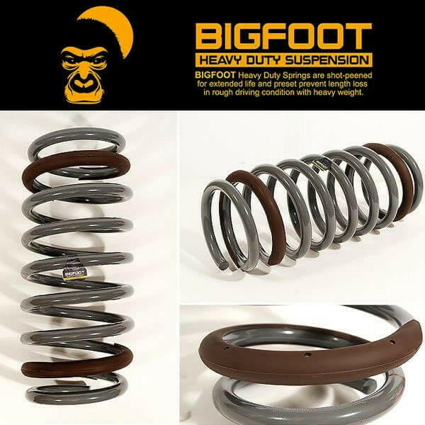 Big Foot Heavy Duty Suspension Rear Coil Springs 1-3 inch lift (Pair) for Musso