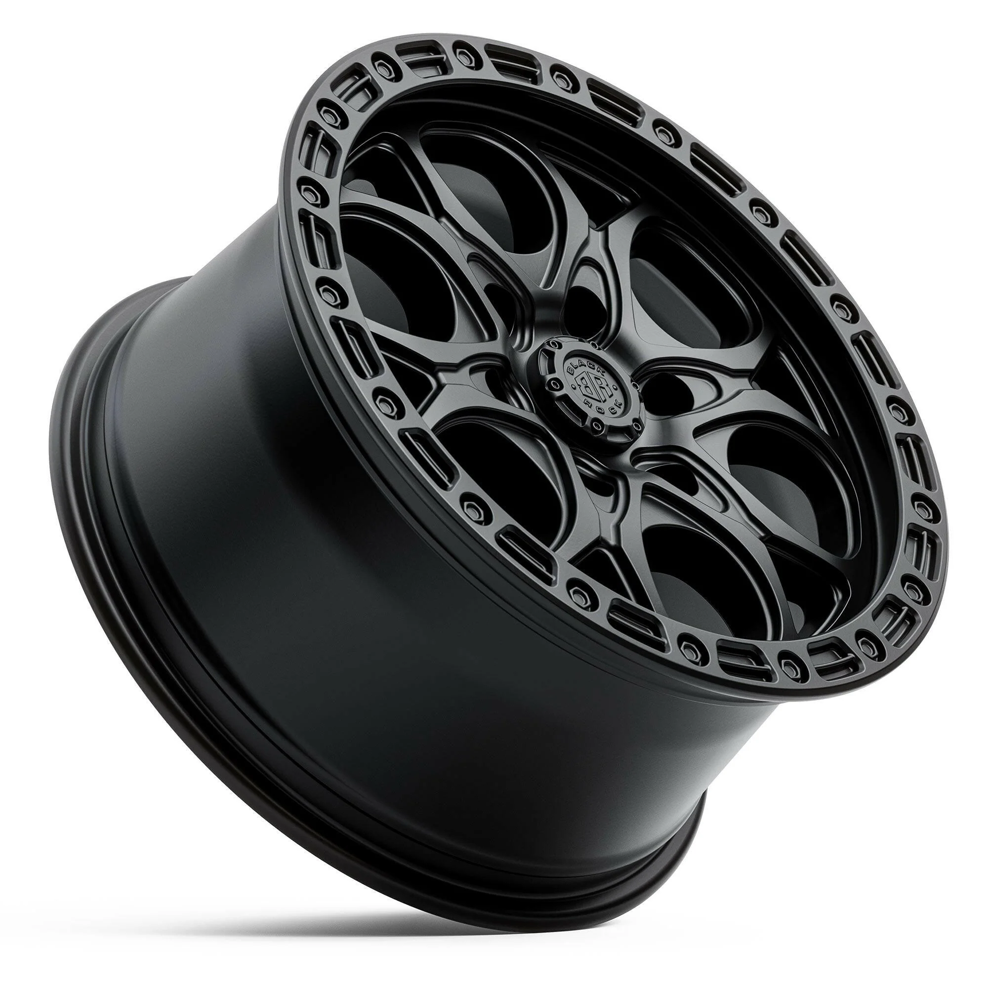 BLACK ROCK BOLT SATIN BLACK 17X8.5 - Image 3