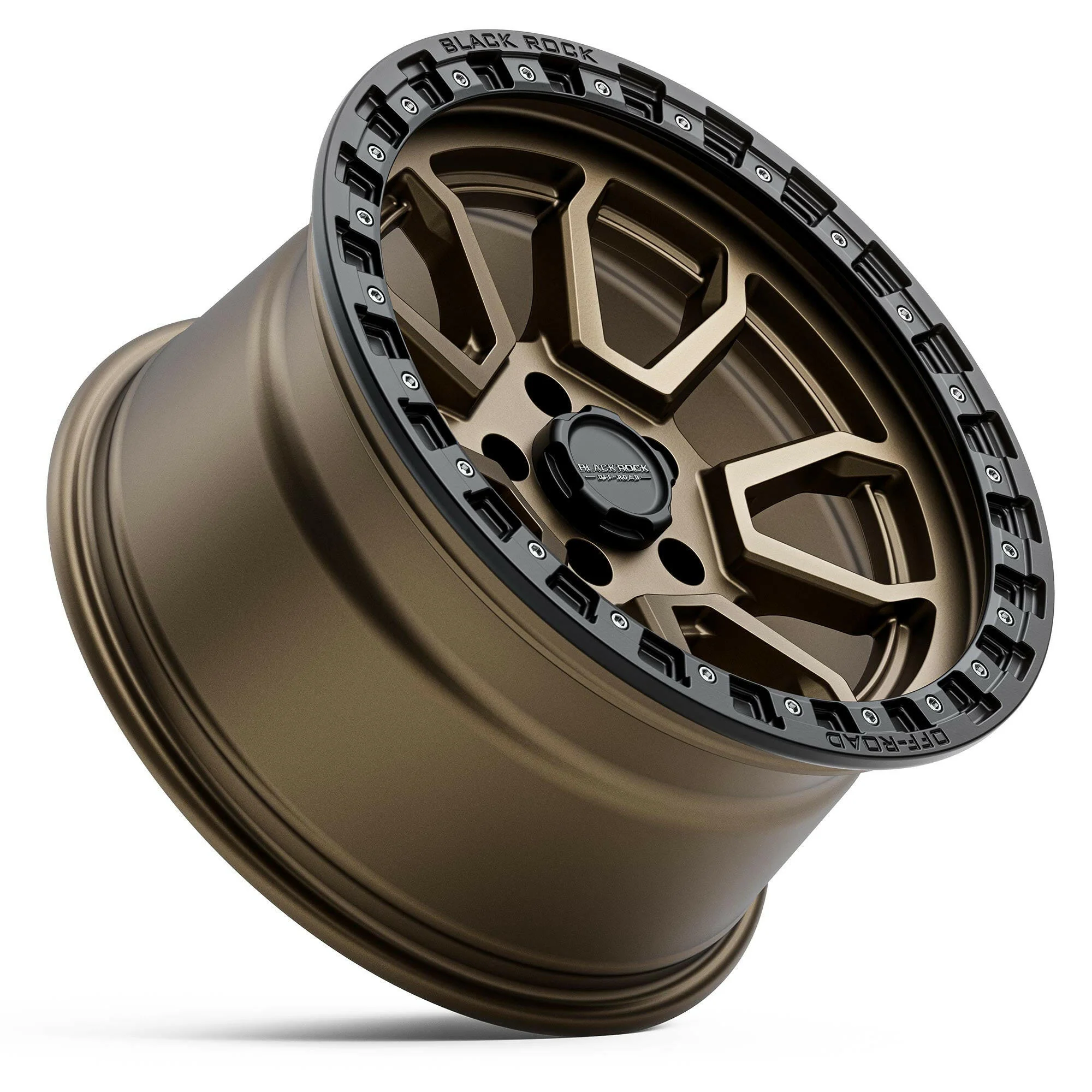 BLACK ROCK COBRA 5S DARK BRONZE BLACK RING 17X9 - Image 3
