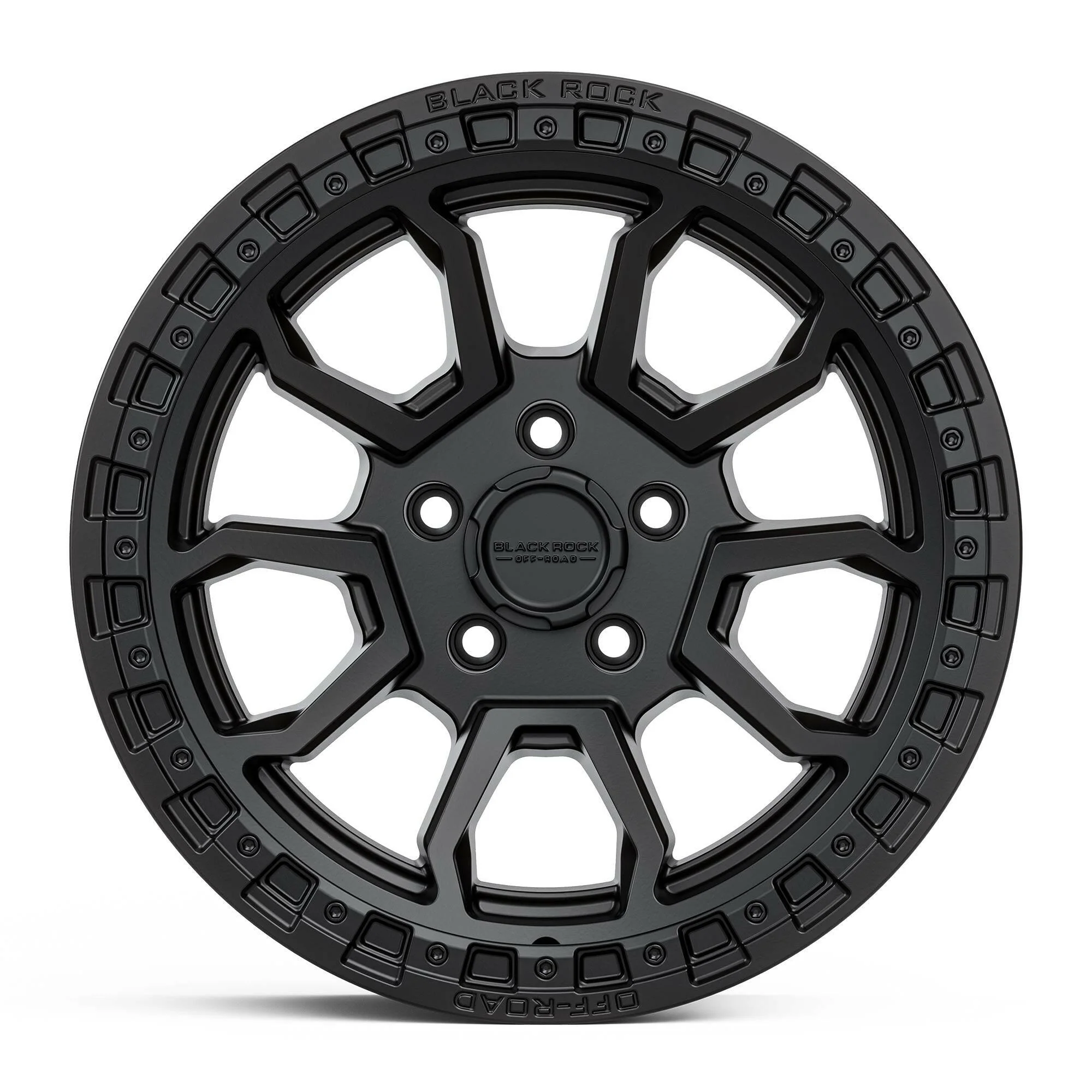 BLACK ROCK COBRA 5S SATIN BLACK 17X9 - Image 2