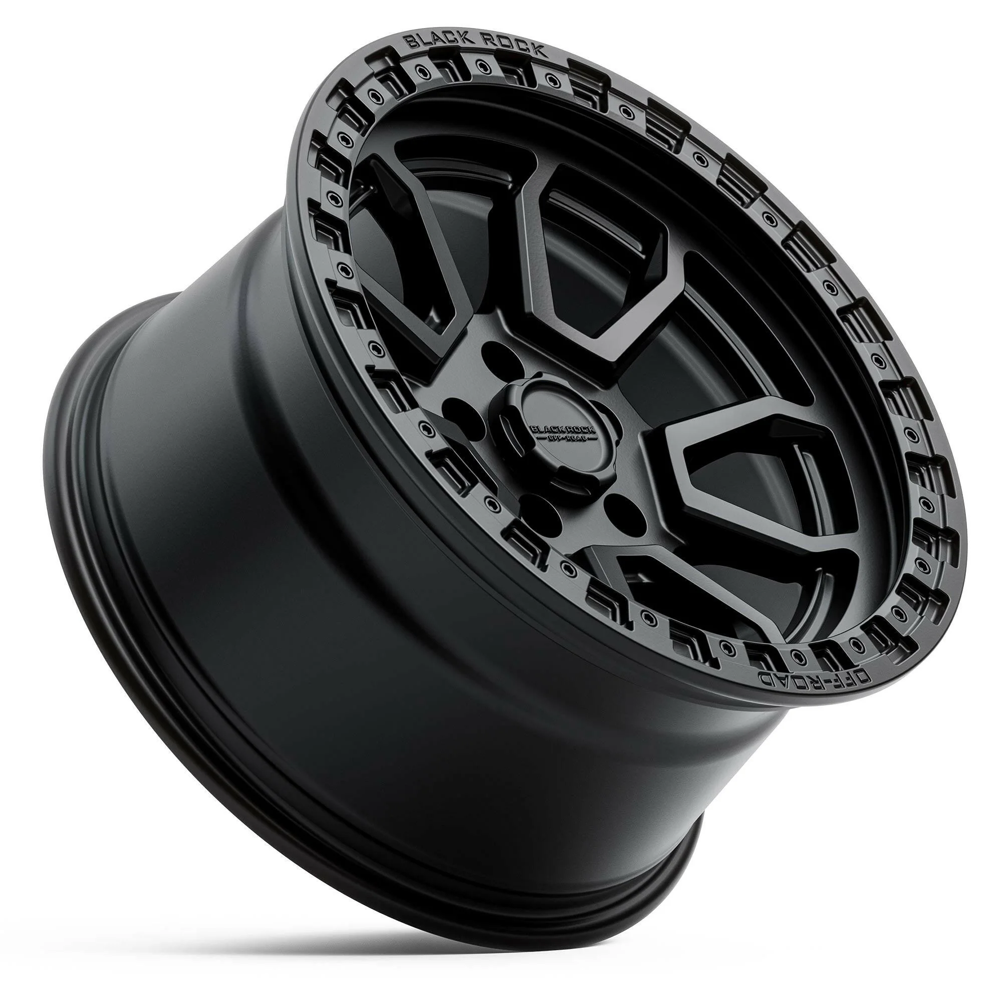 BLACK ROCK COBRA 5S SATIN BLACK 17X9 - Image 3