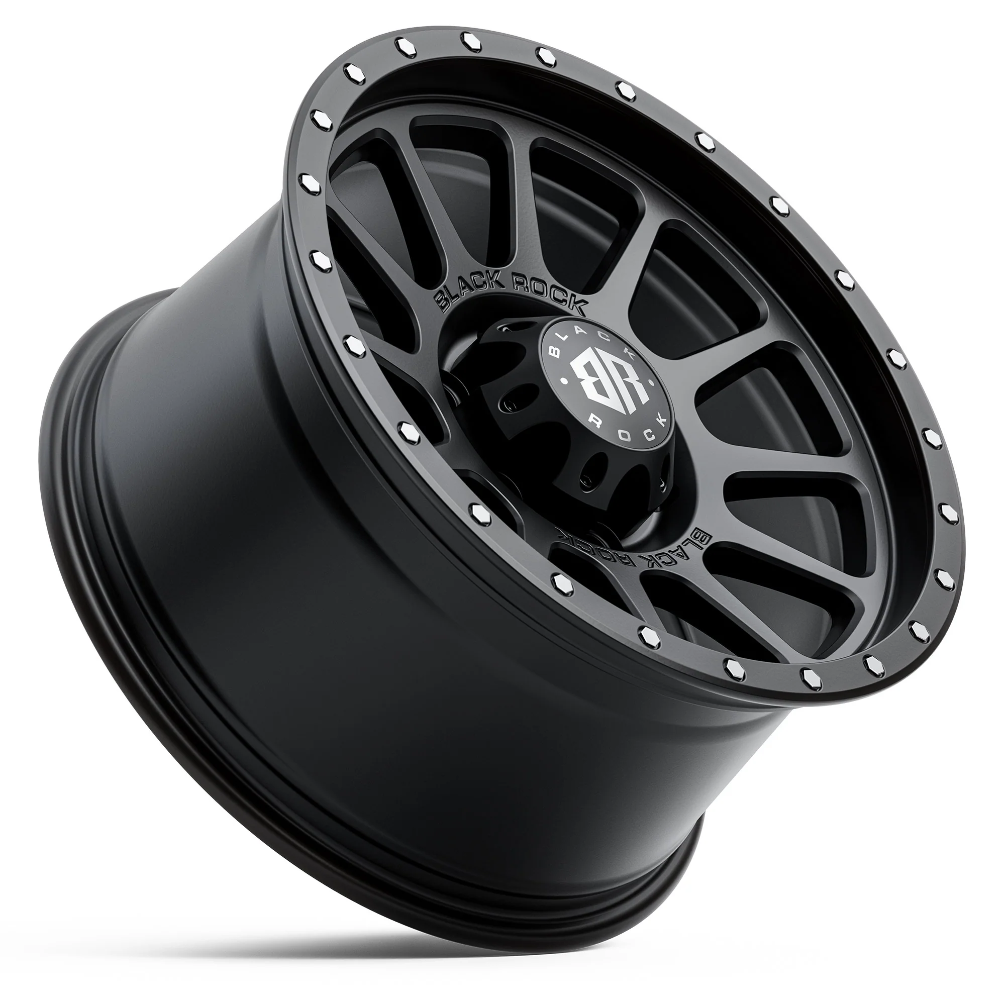 BLACK ROCK OMEGA SATIN BLACK 17X9 - Image 3