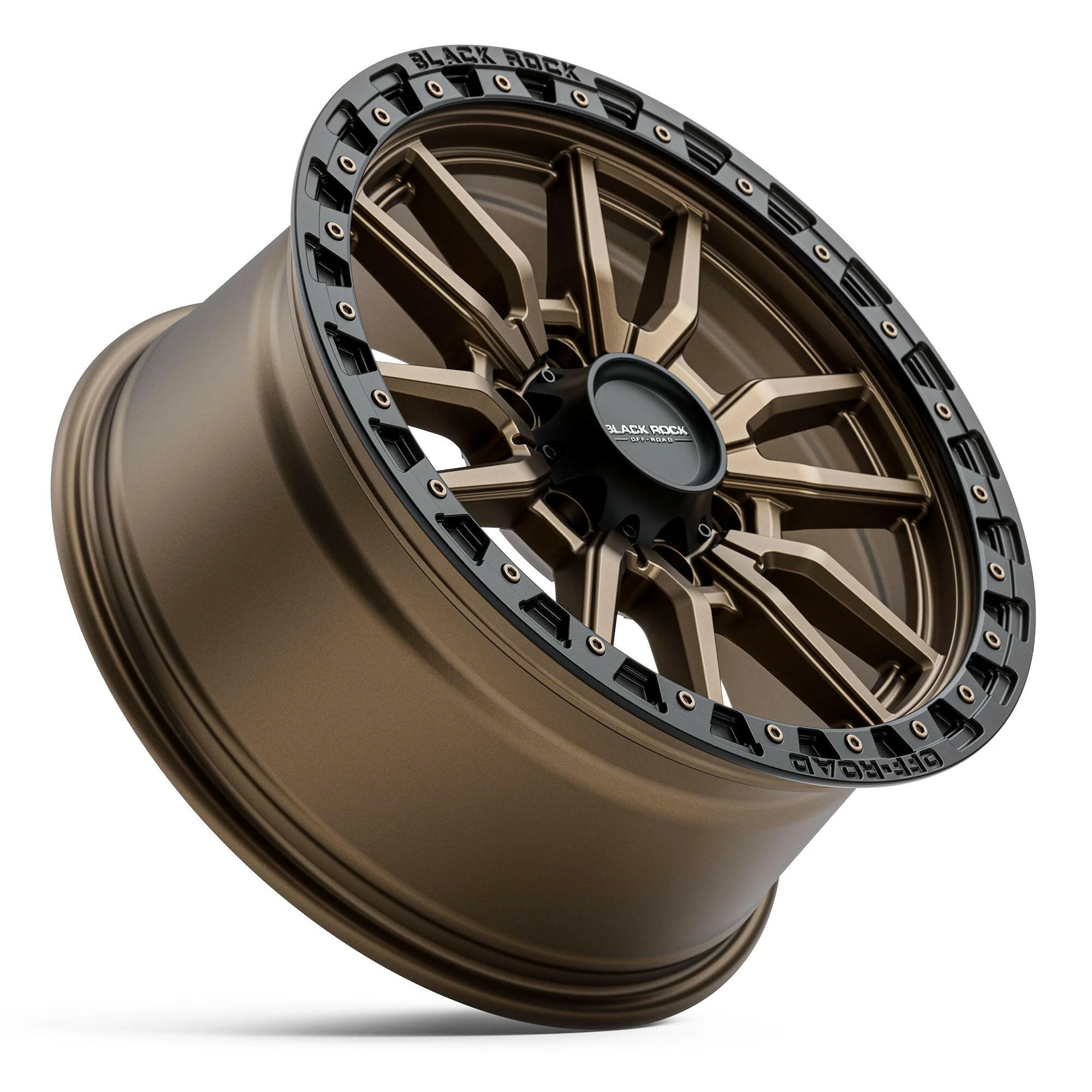 BLACK ROCK RAMBLER DARK BRONZE BLACK RING 17X8.5 - Image 3