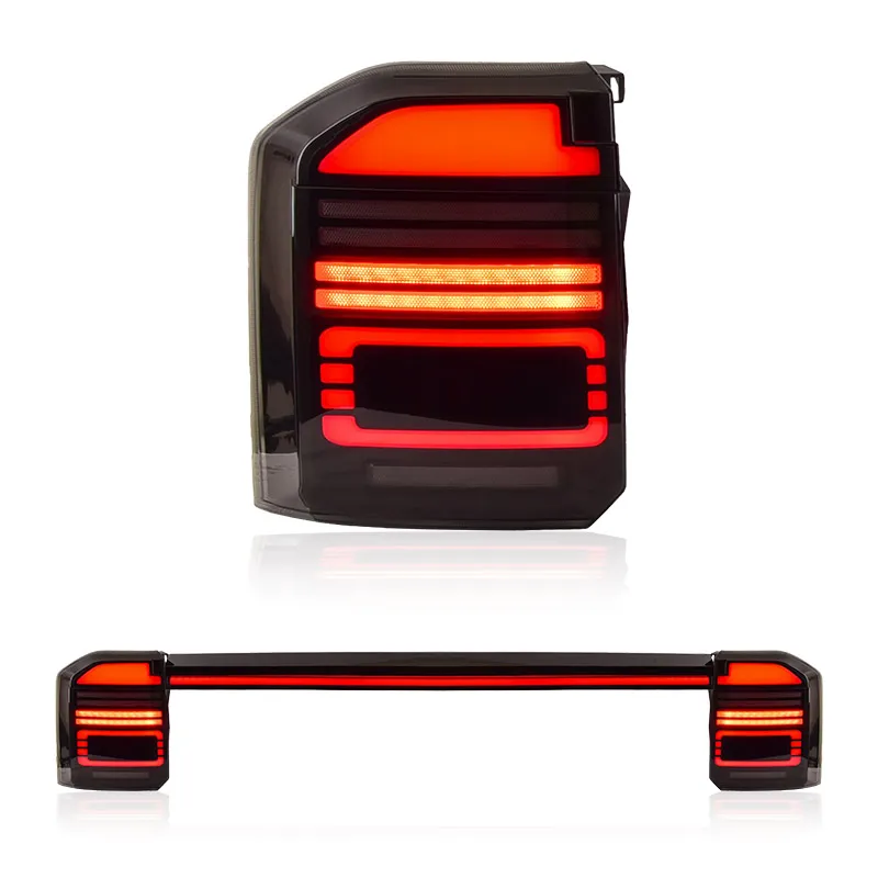 Toyota Prado LC250 2024-2025 3-Piece LED Tail Lamp Set - Image 4
