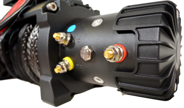 Carbon 12K 12000lb Electric Winch With Black Rope & Hook VER. 2 - Image 13