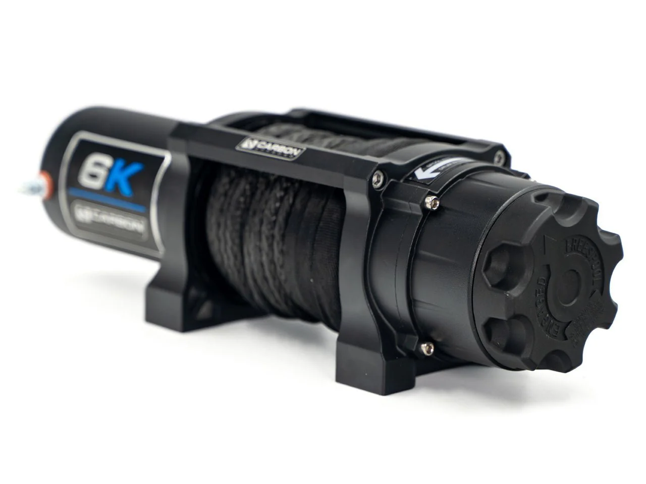 Carbon Offroad 6000lb ATV - Small 4X4 Winch 24V - Image 5