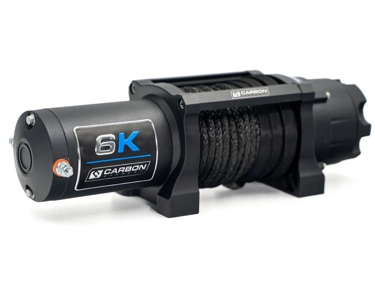 Carbon Offroad 6000lb ATV - Small 4X4 Winch 24V - Image 6