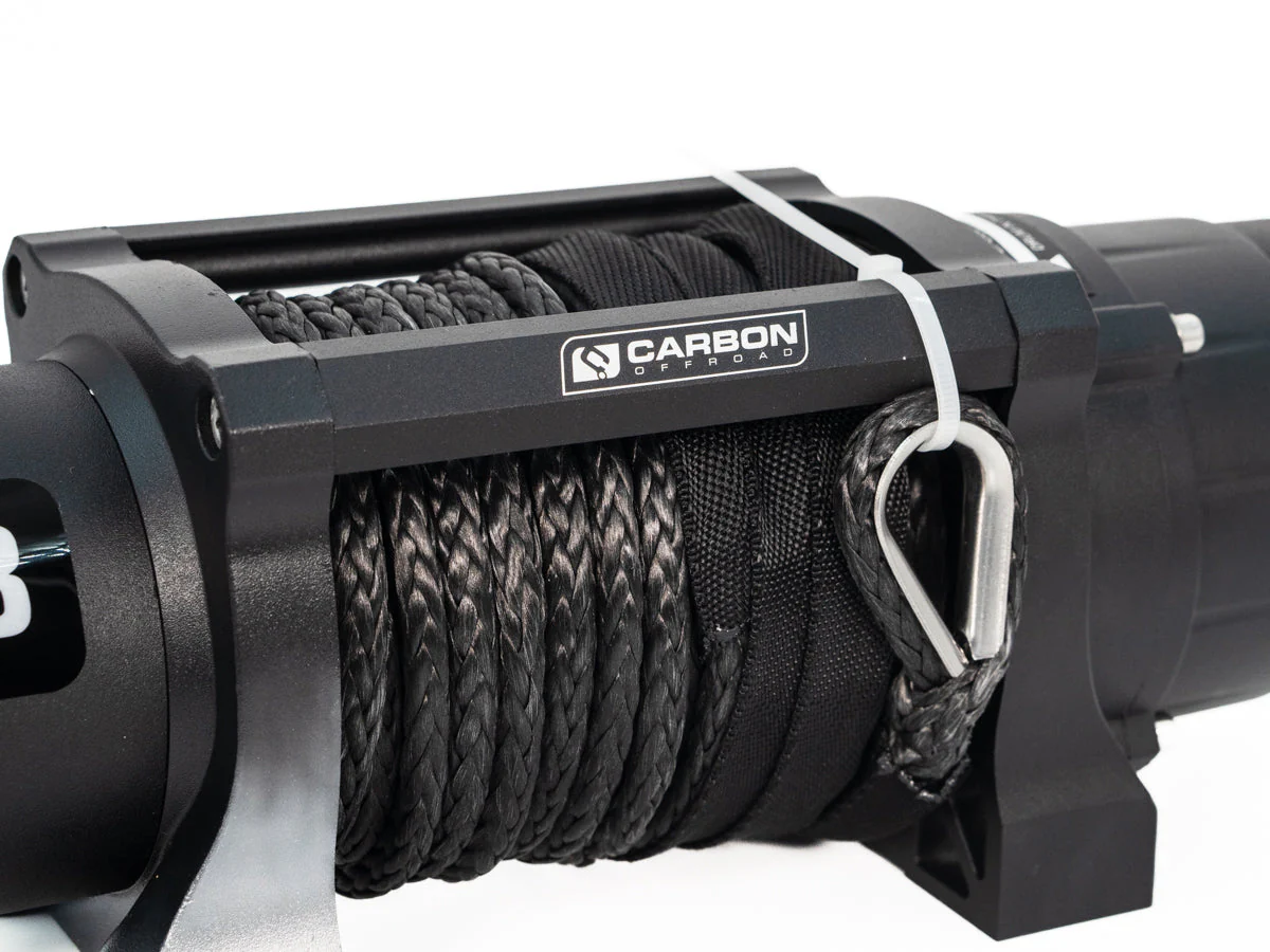 Carbon Offroad 6000lb ATV/Small 4X4 Winch with Twin Wireless Remotes - Image 5