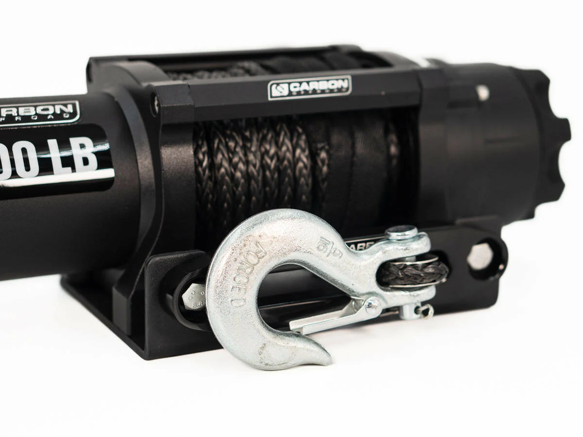 Carbon Offroad 6000lb ATV - Small 4X4 Winch - Image 2
