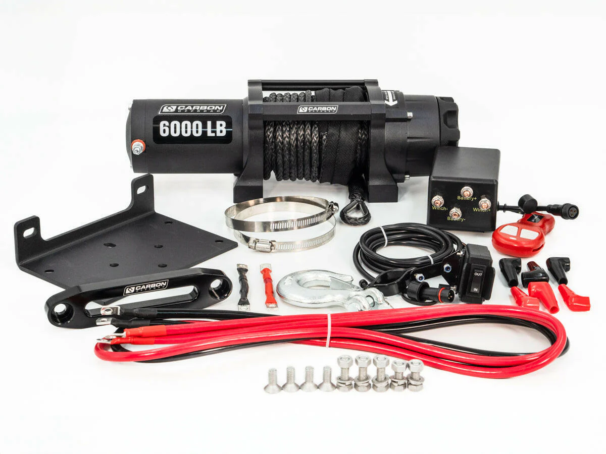 Carbon Offroad 6000lb ATV - Small 4X4 Winch - Image 8