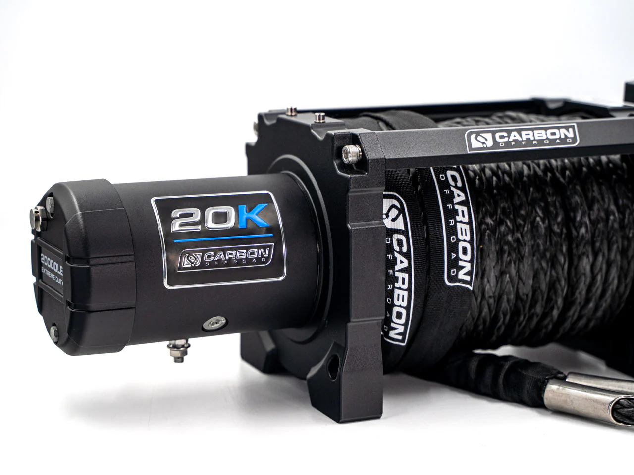 Carbon Scout Pro - 20000lb Extreme Duty Truck Winch 24V - Image 3