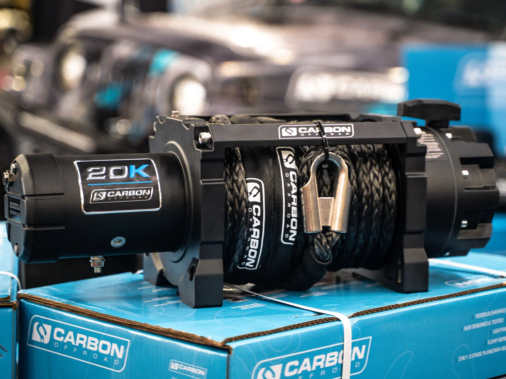Carbon Scout Pro - 20000lb Extreme Duty Truck Winch - Image 8
