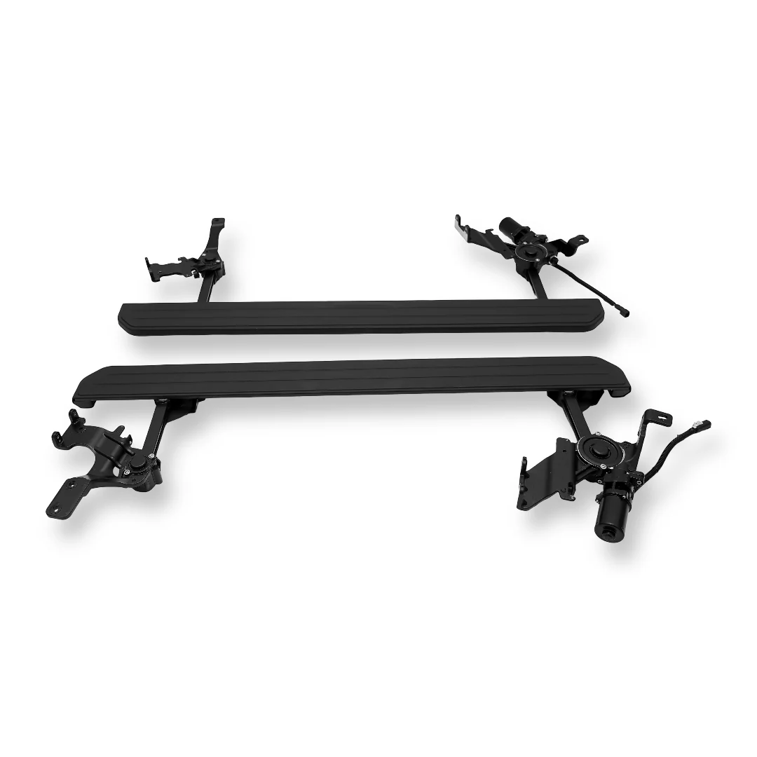 Electric Side Steps for Land Rover Defender 110 / 130 Series (L663) Black - Image 2