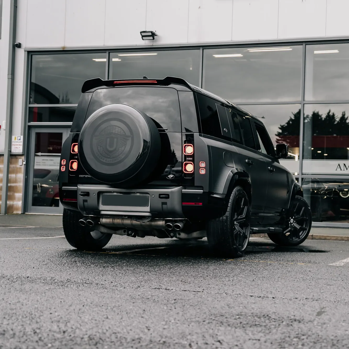Gloss Black Wheel Arch Flares For Land Rover Defender 110 (L663) - Image 12
