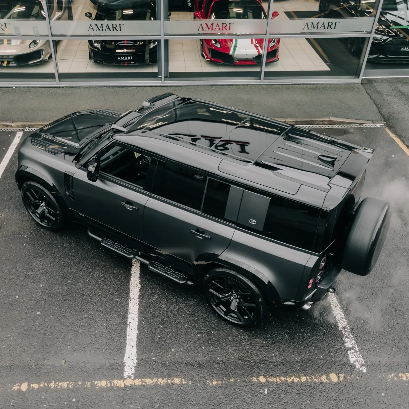 Gloss Black Wheel Arch Flares For Land Rover Defender 110 (L663) - Image 18