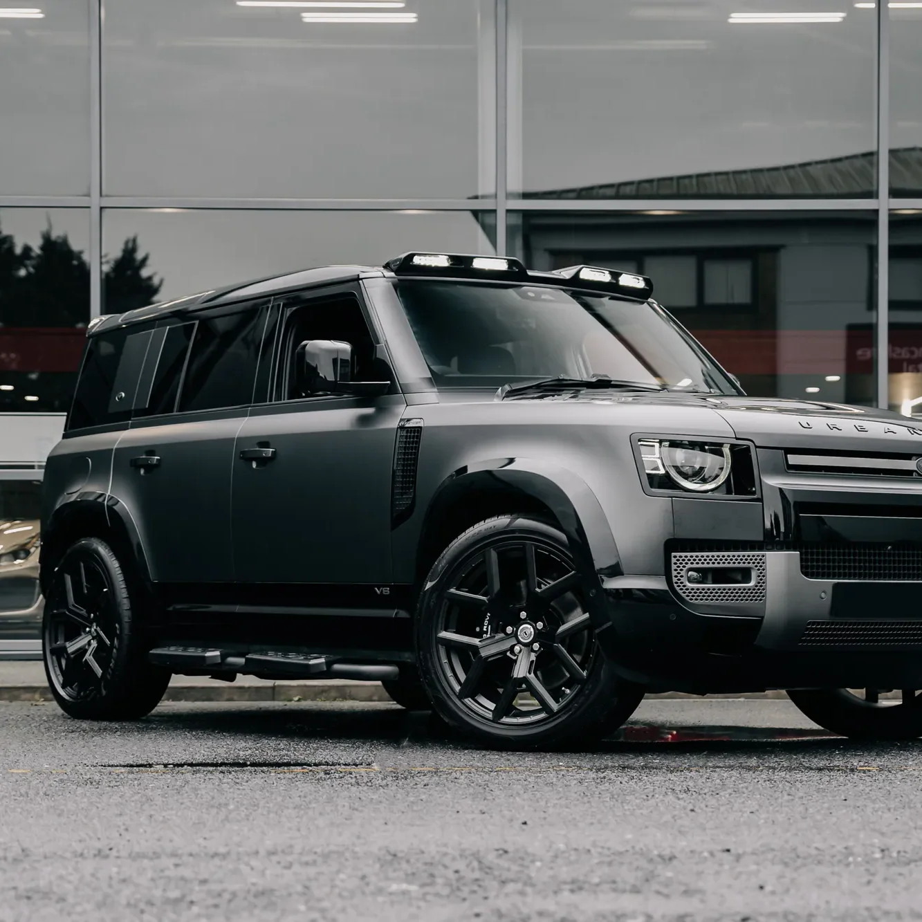 Gloss Black Wheel Arch Flares For Land Rover Defender 110 (L663) - Image 19