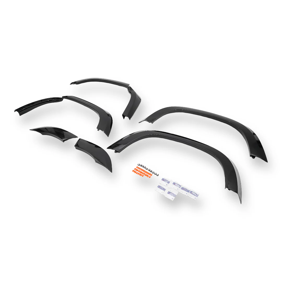 Gloss Black Wheel Arch Flares For Land Rover Defender 110 (L663) - Image 3