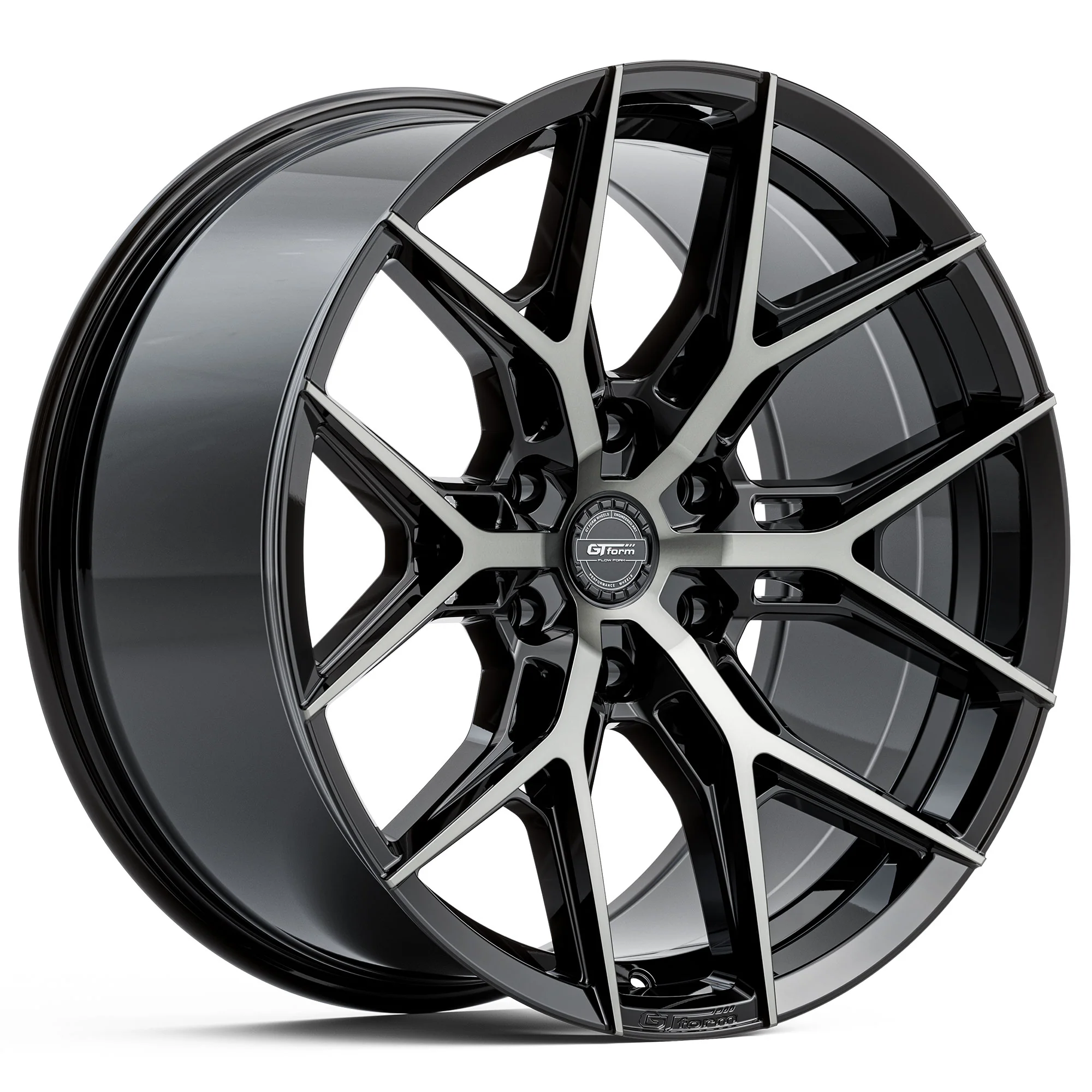 GT FORM GFS1 GLOSS BLACK TINTED 20X9 6X139.7