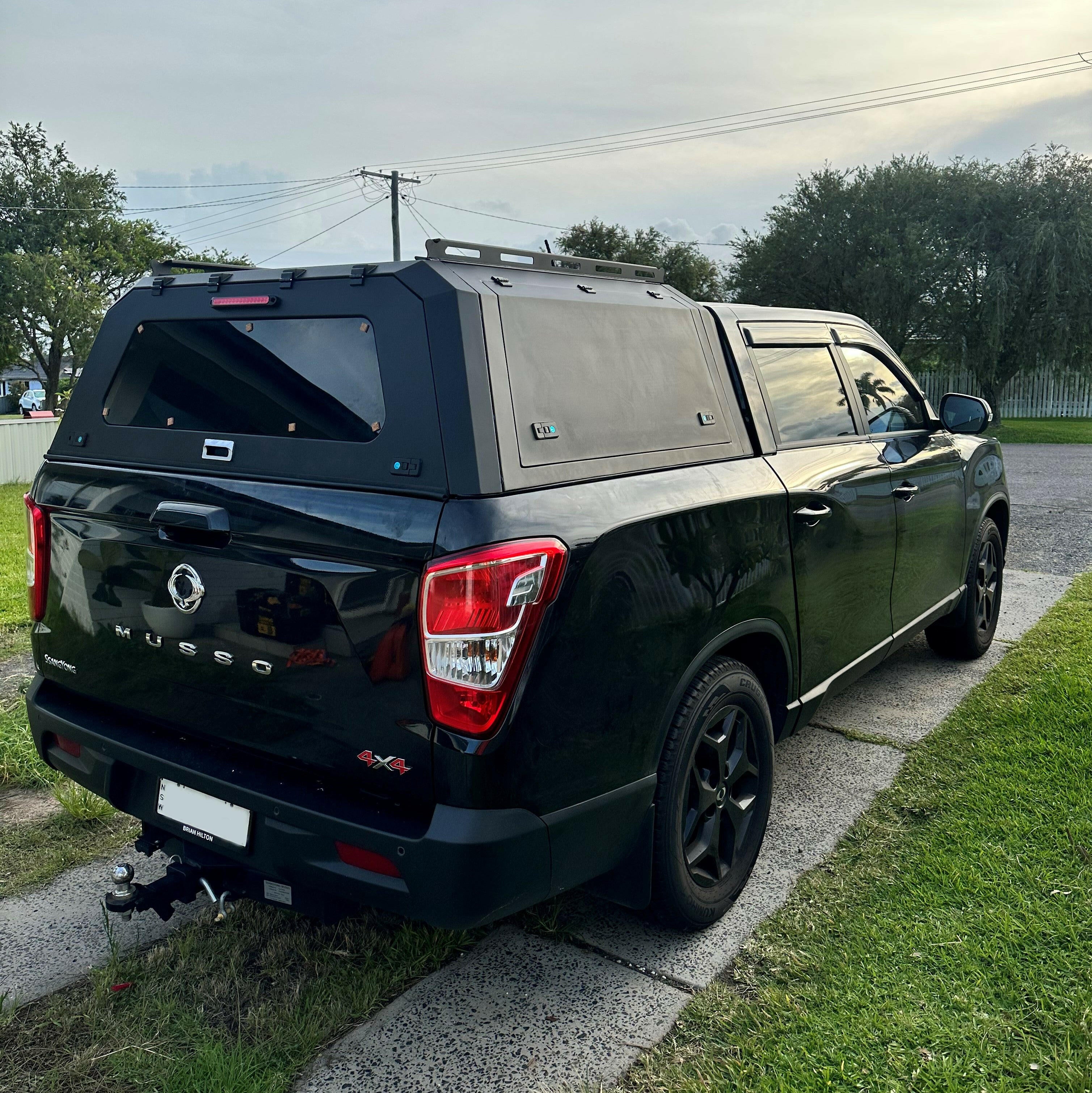 Heavy Duty Aluminium Canopy for KGM SsangYong Musso - Short Wheel Base - Image 4