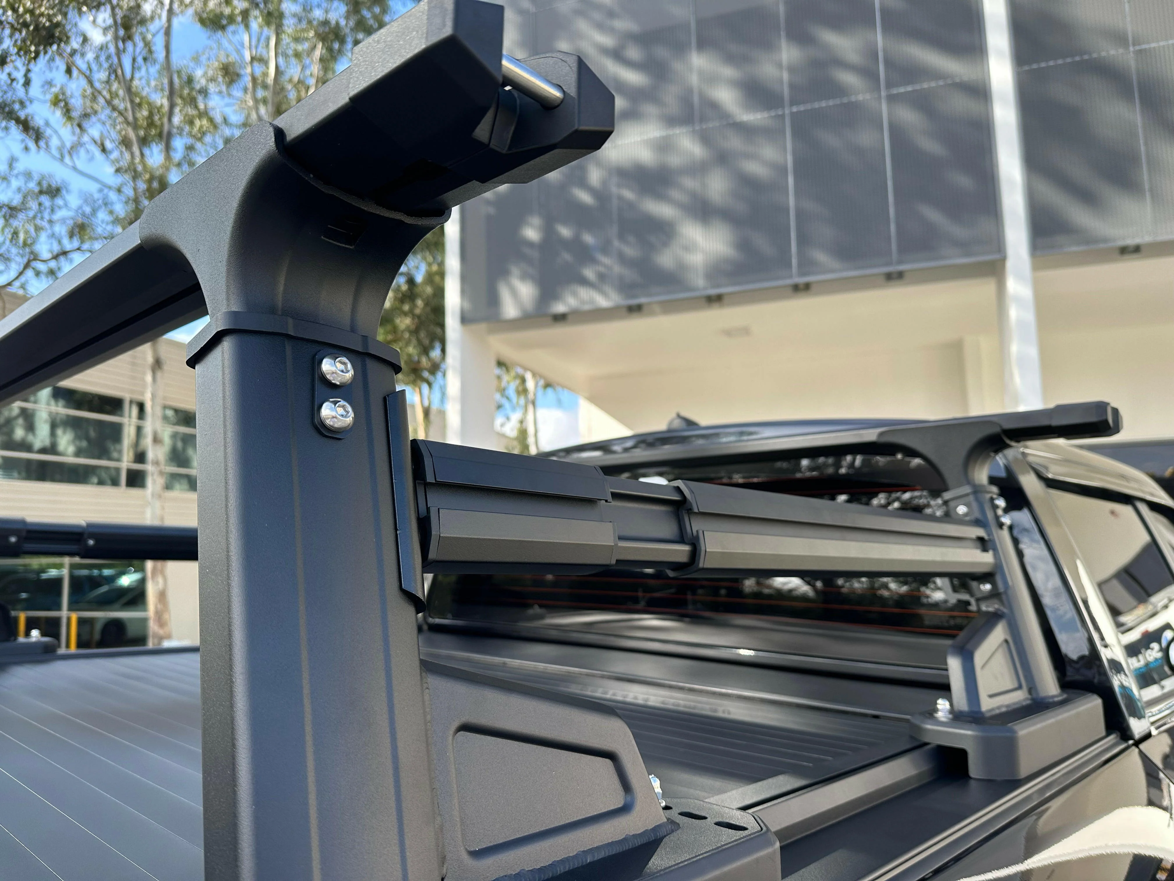 Ladder Rack System for KGM SsangYong Musso (BLACK) - Image 5