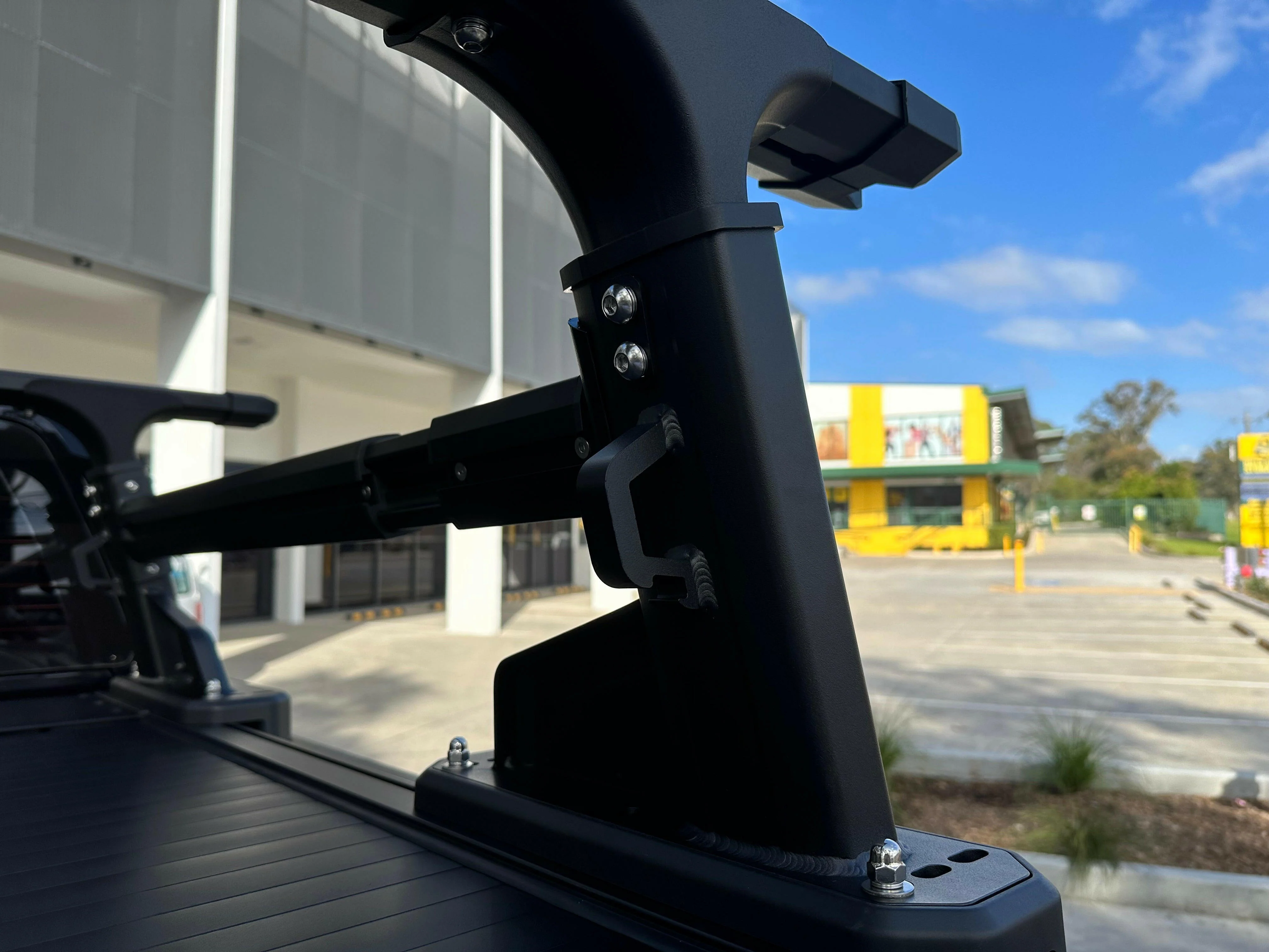 Ladder Rack System for KGM SsangYong Musso (BLACK) - Image 8