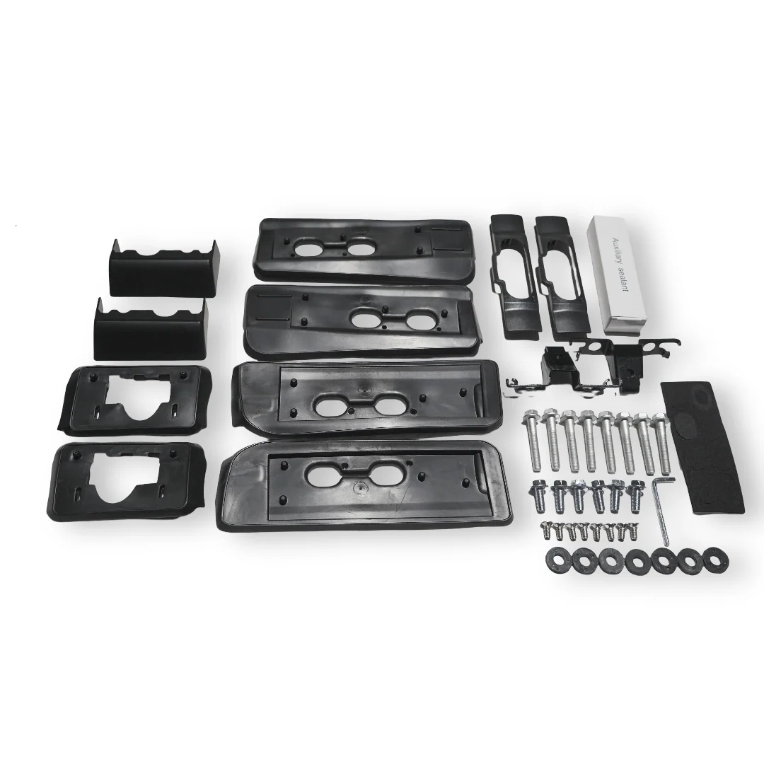 OE Roof Rails for Toyota Land Cruiser 300 (LC300) Black - Image 4