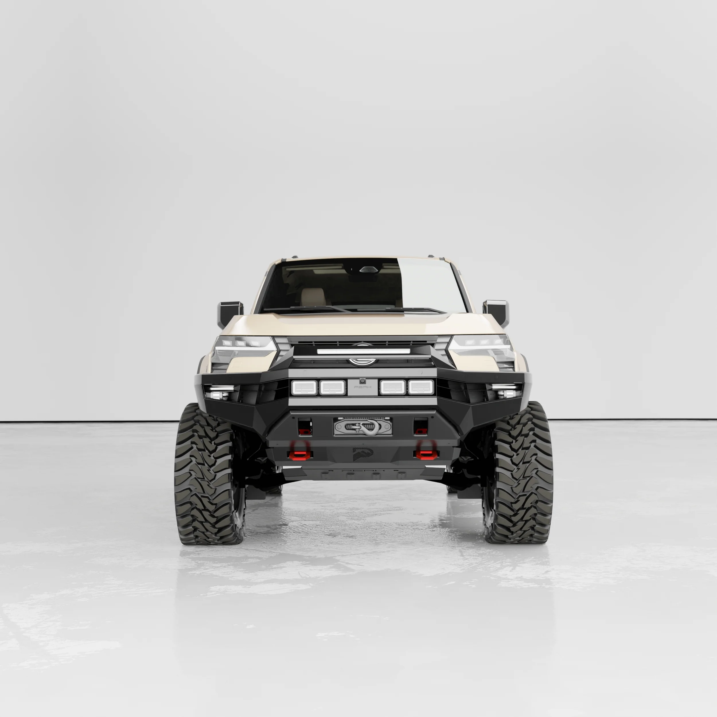PEAK GX1 Hustler Bull Bar for Lexus GX550 | Dakar - Light Bar Edition - Image 6
