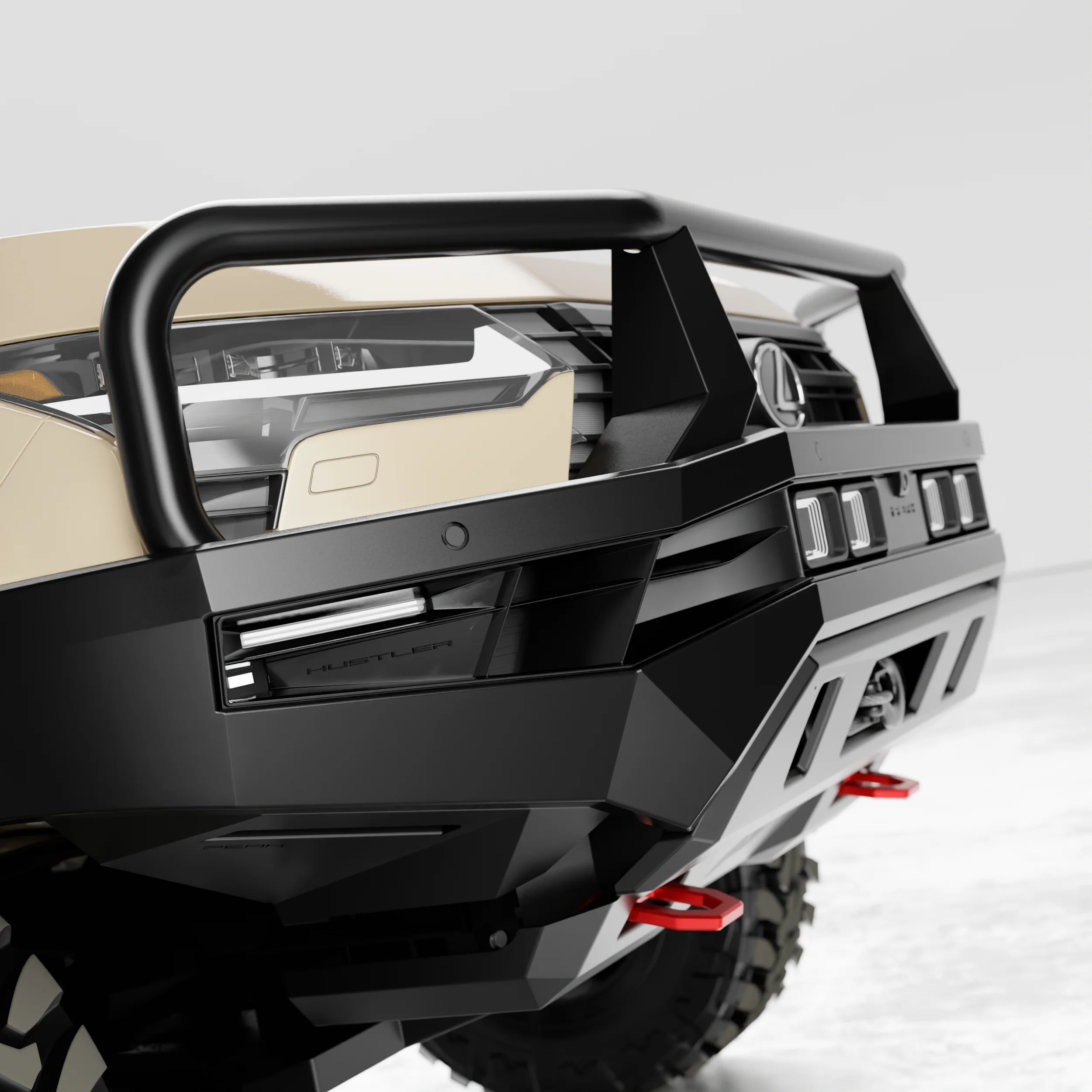 PEAK GX1 Hustler Bull Bar for Lexus GX550 | Triple Loop - Image 11