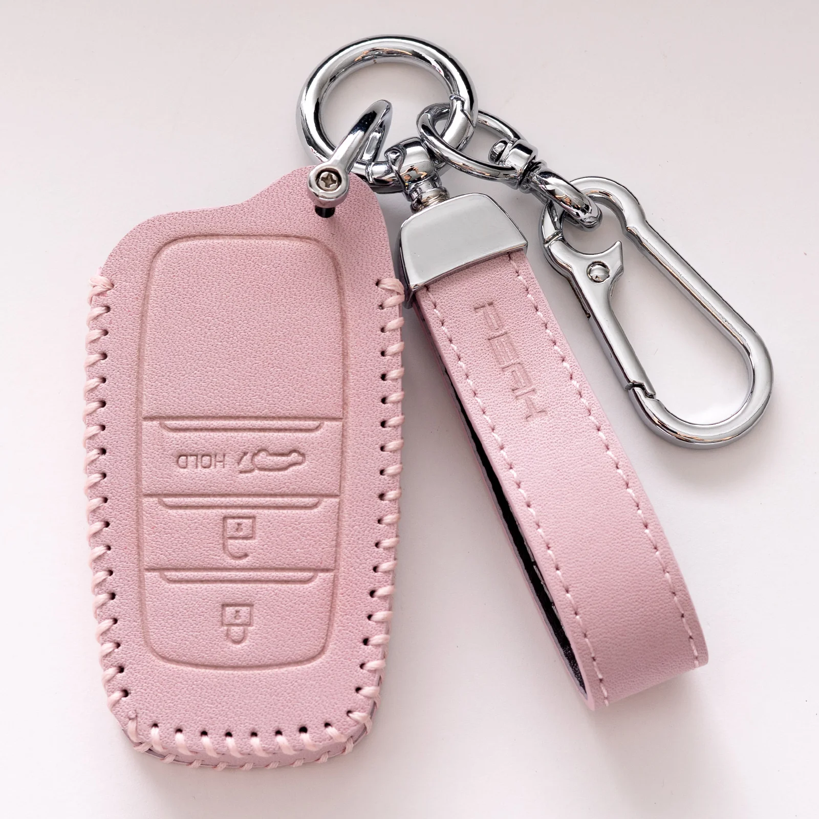PEAK Leather Key Case for Toyota Landcruiser Prado 250 - Image 5
