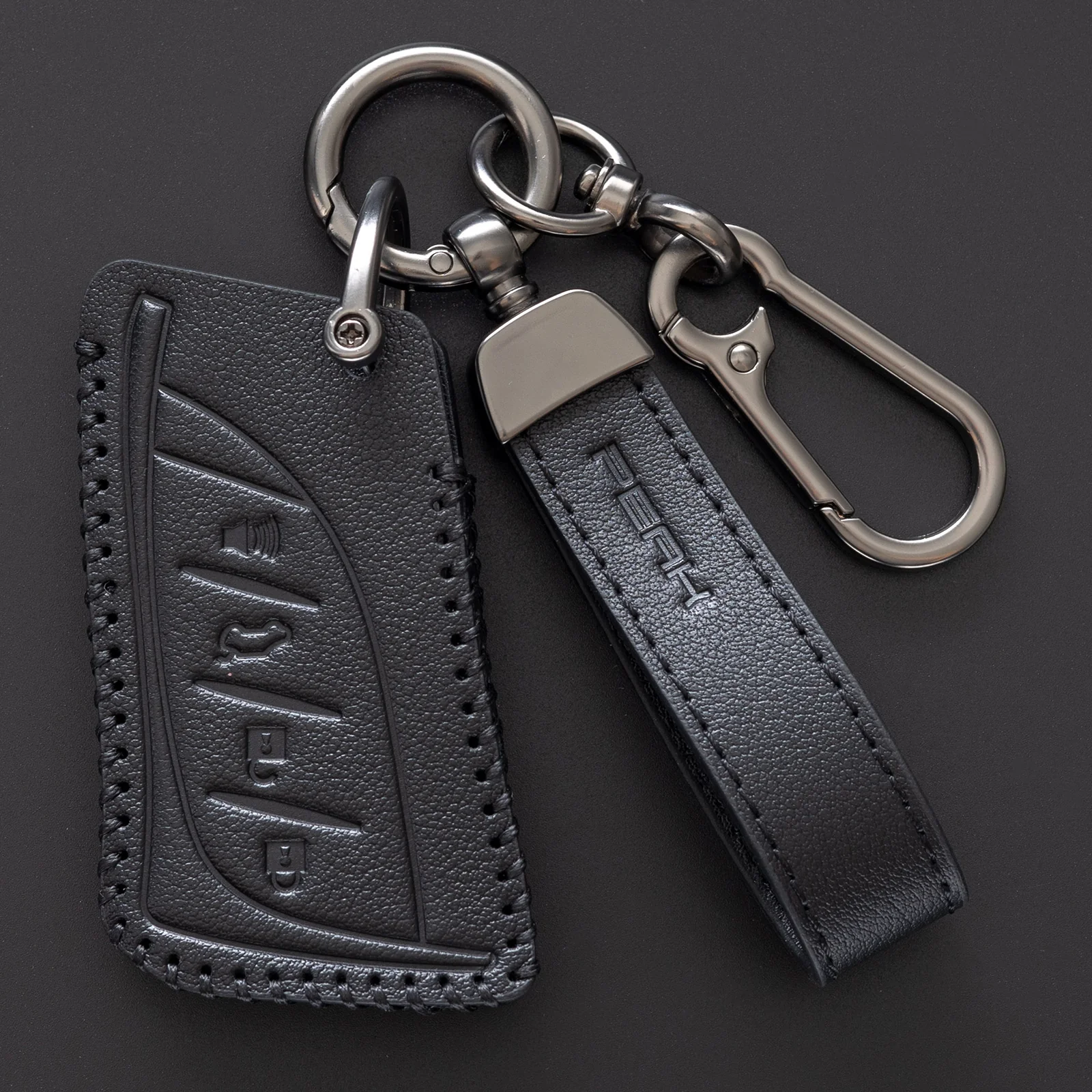 PEAK Leather Key Case for Lexus GX550 - Image 3