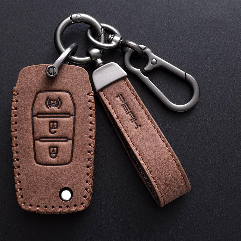 PEAK Leather Key Case for KGM SsangYong Musso - Image 4