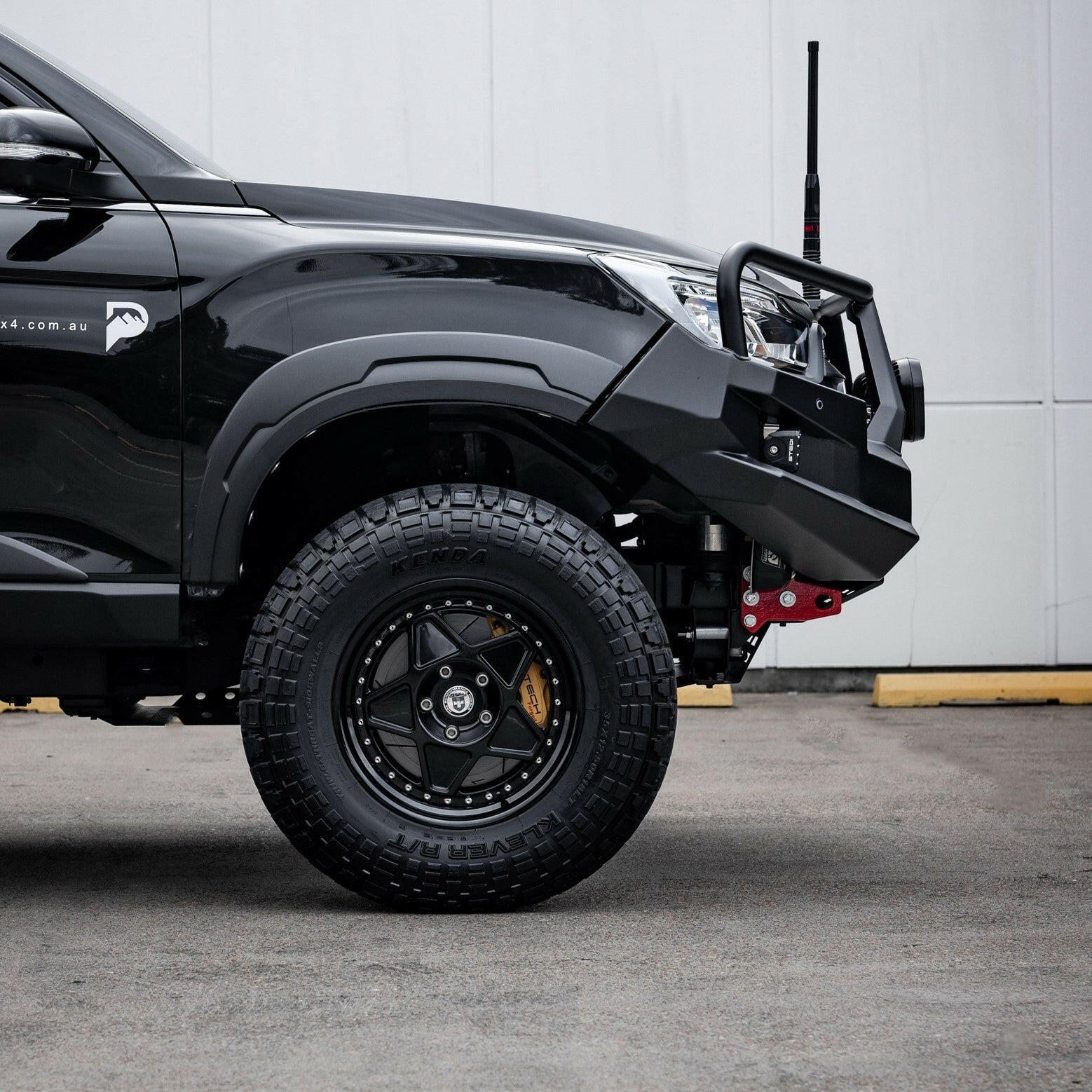 PEAK M1 NightHawk Steel Bull Bar For KGM SsangYong Musso (Triple Loop) - Image 22