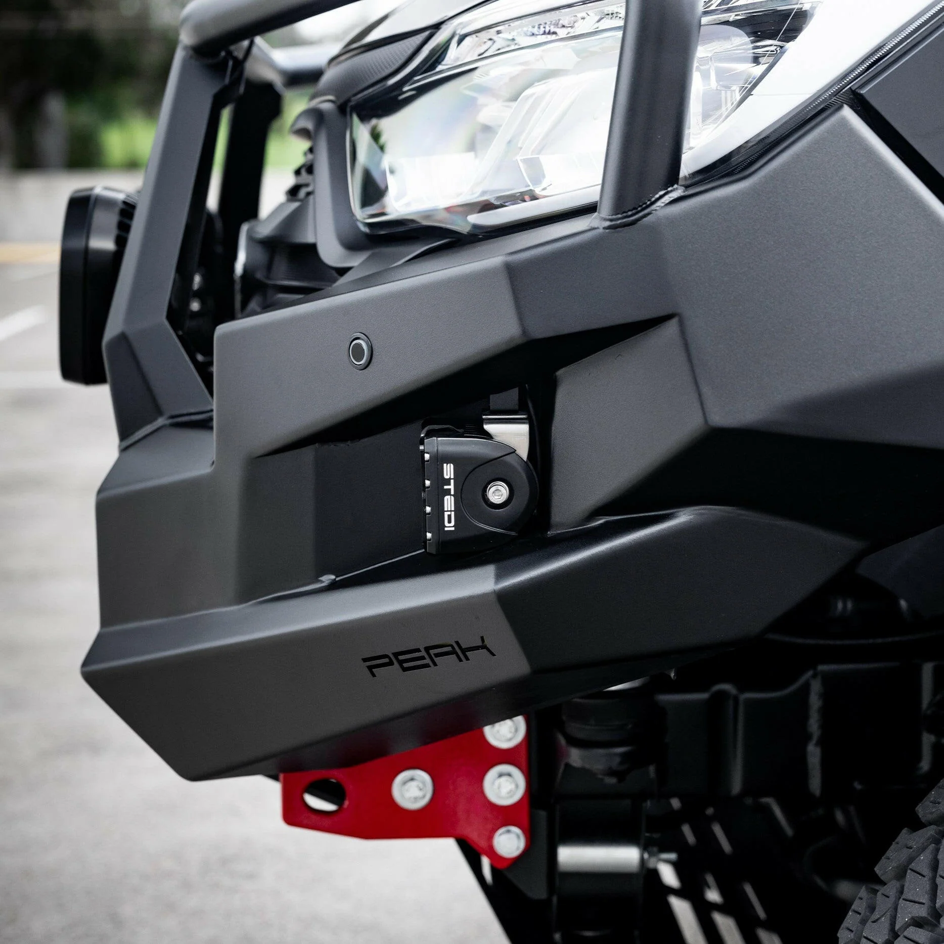 PEAK M1 NightHawk Steel Bull Bar For KGM SsangYong Musso (Triple Loop) - Image 25