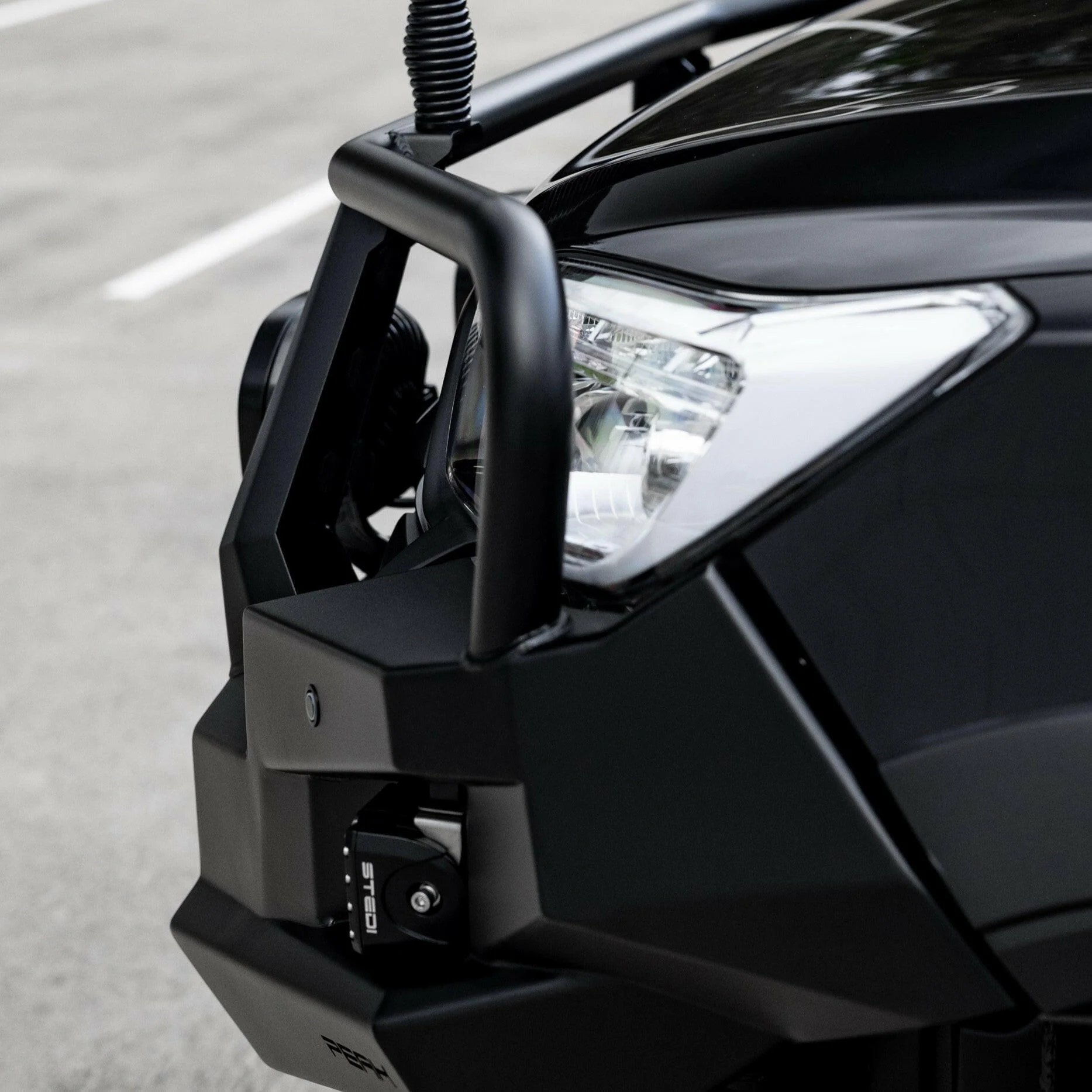 PEAK M1 NightHawk Steel Bull Bar For KGM SsangYong Musso (Triple Loop) - Image 26