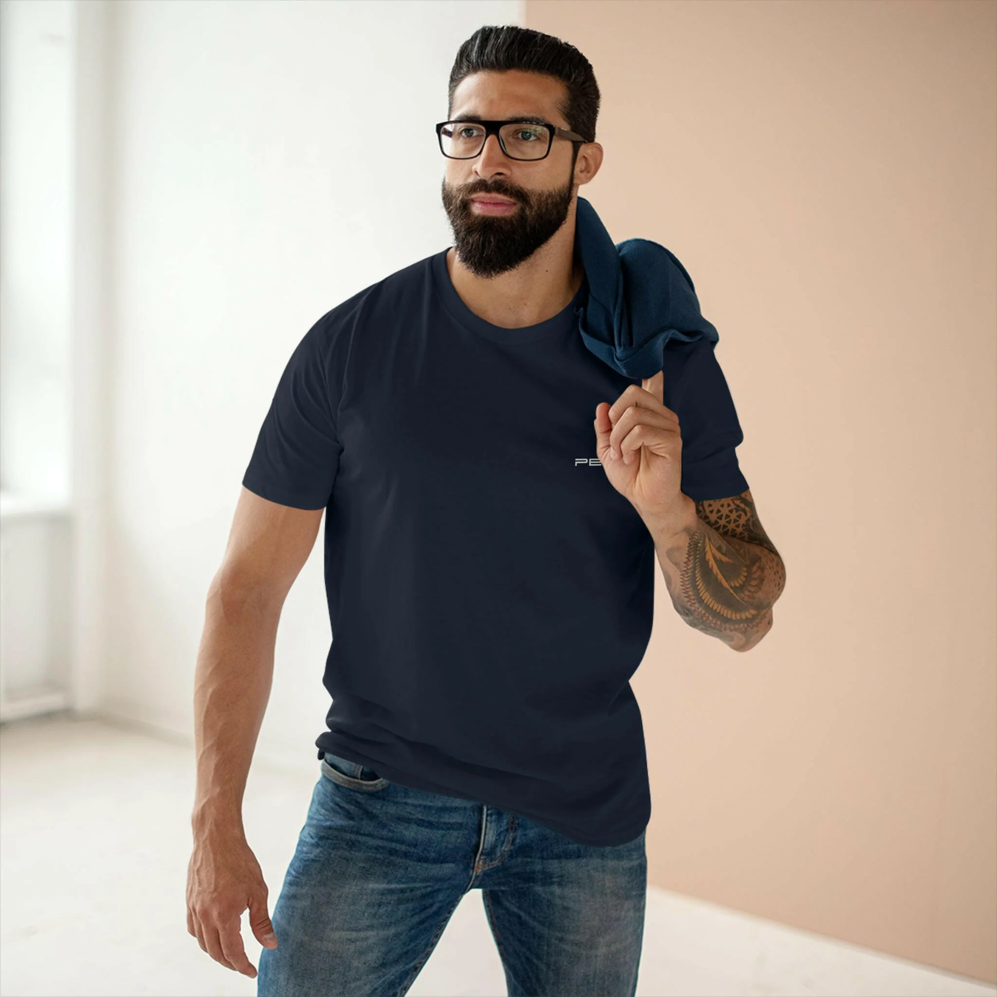 PEAK Men's Staple Tee 002 (Available in 7 Colors) - Image 21