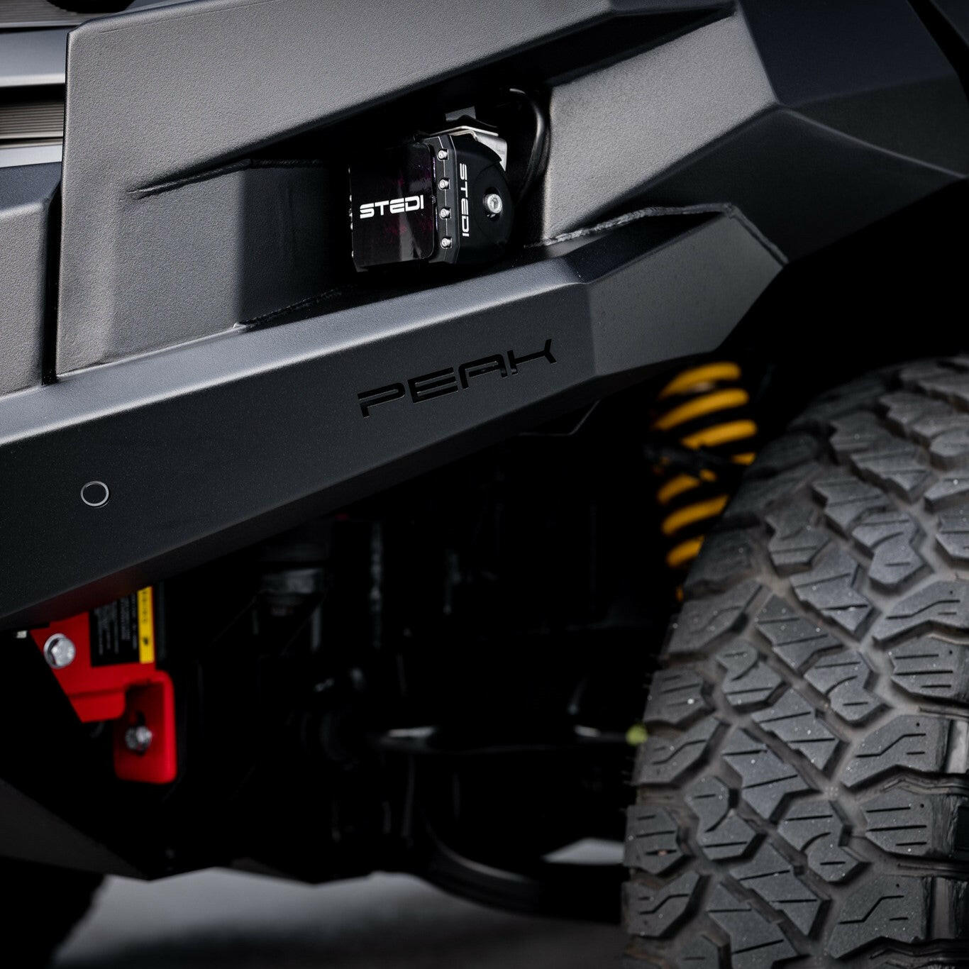 PEAK M1 NightHawk Steel Bull Bar For KGM SsangYong Musso (Single Loop) - Image 19