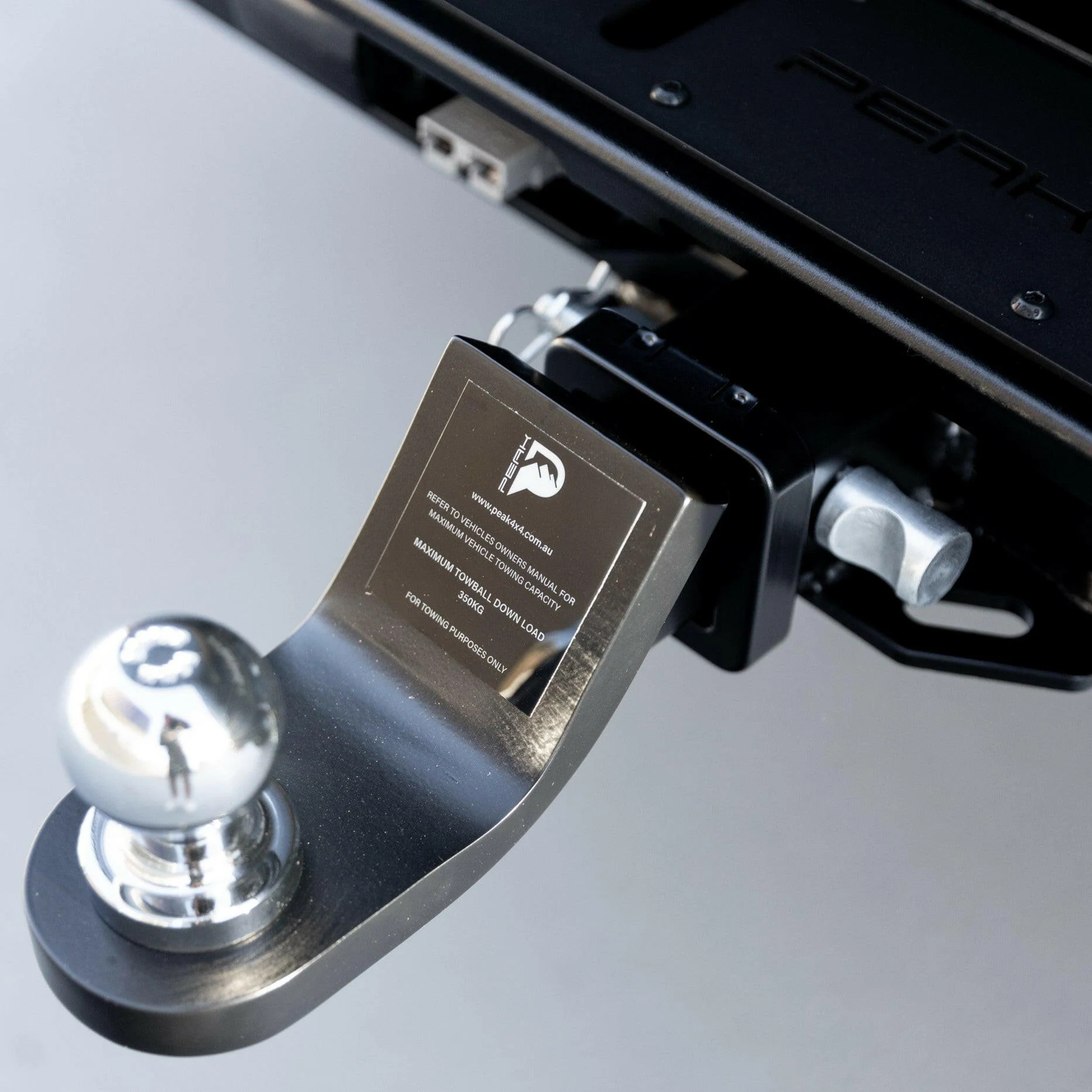 PEAK Nighthawk Steel Rear Bumper with 3500kg TowBar & Recovery Points for KGM SsangYong Musso - Image 8