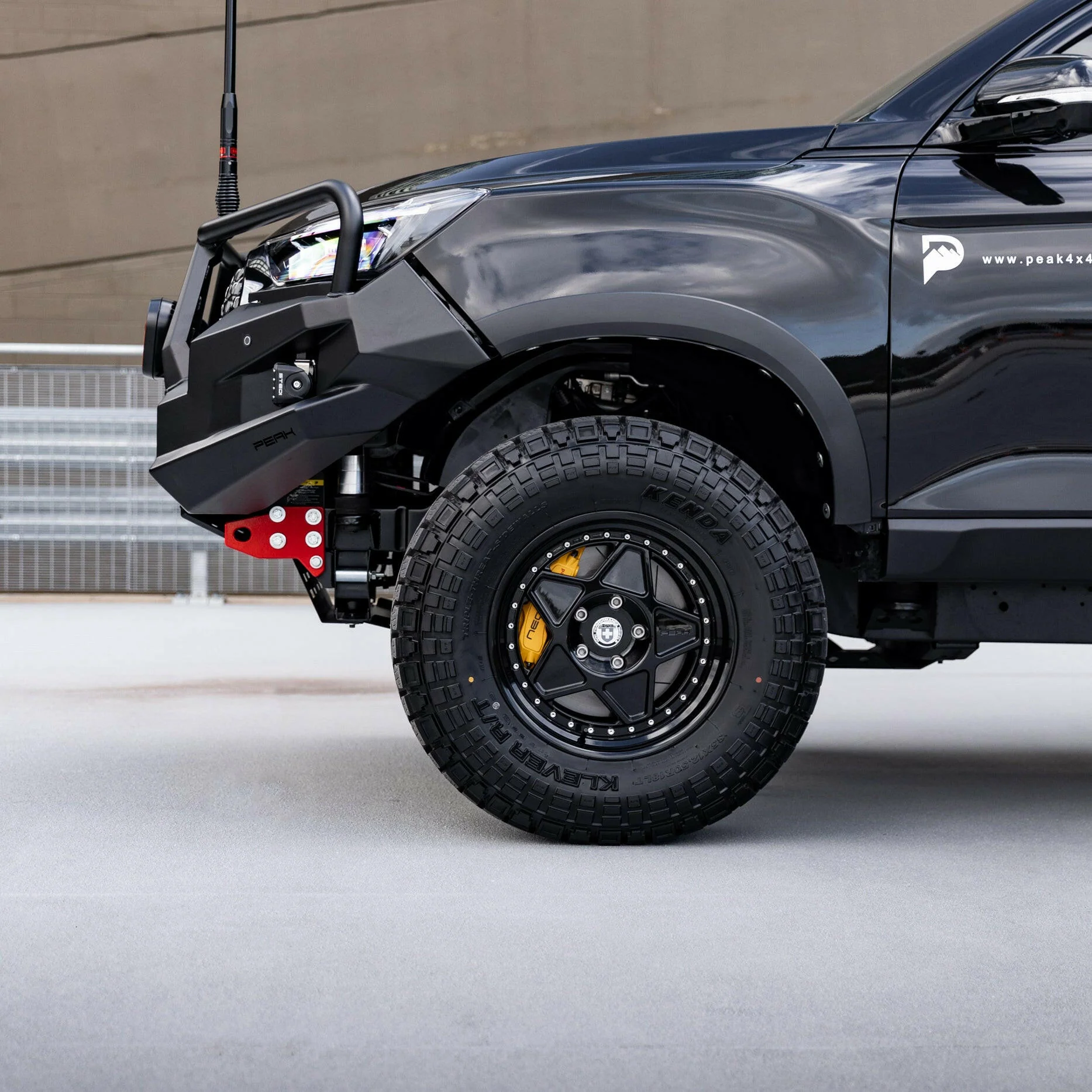 PEAK R1 NightHawk Steel Bull Bar For KGM SsangYong Rexton (Triple Loop) - Image 21