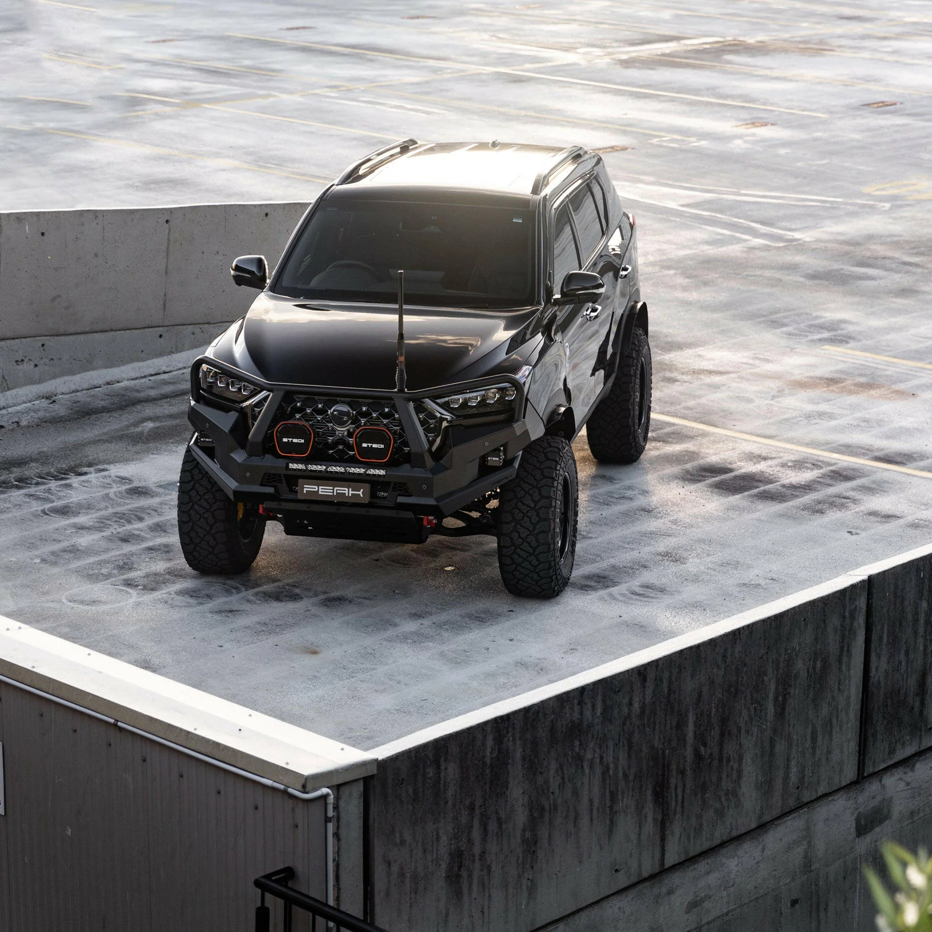 PEAK R1 NightHawk Steel Bull Bar For KGM SsangYong Rexton (Triple Loop) - Image 24