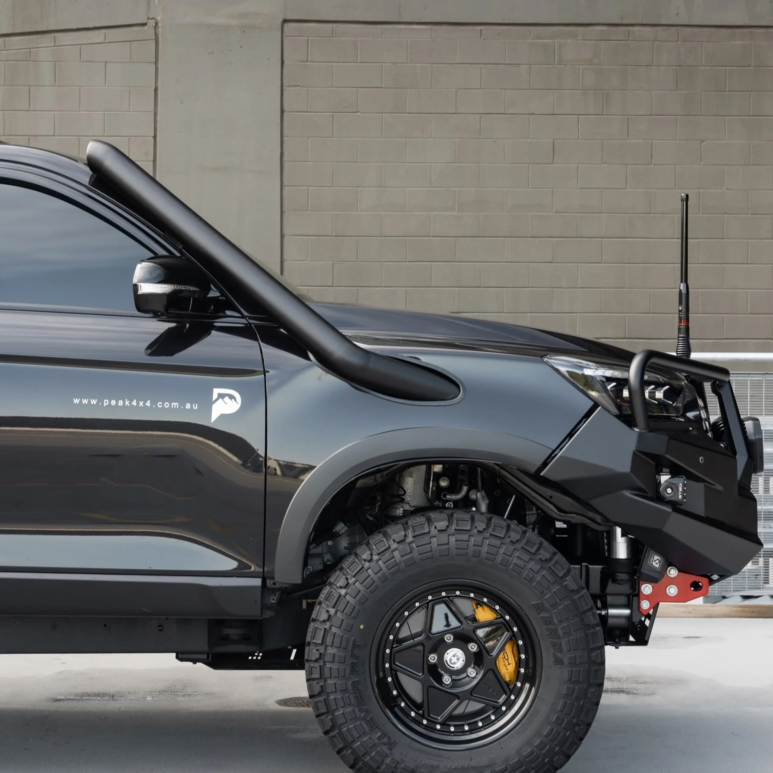 PEAK Stainless Steel Snorkel Kit for KGM SsangYong Musso & Rexton - Image 4