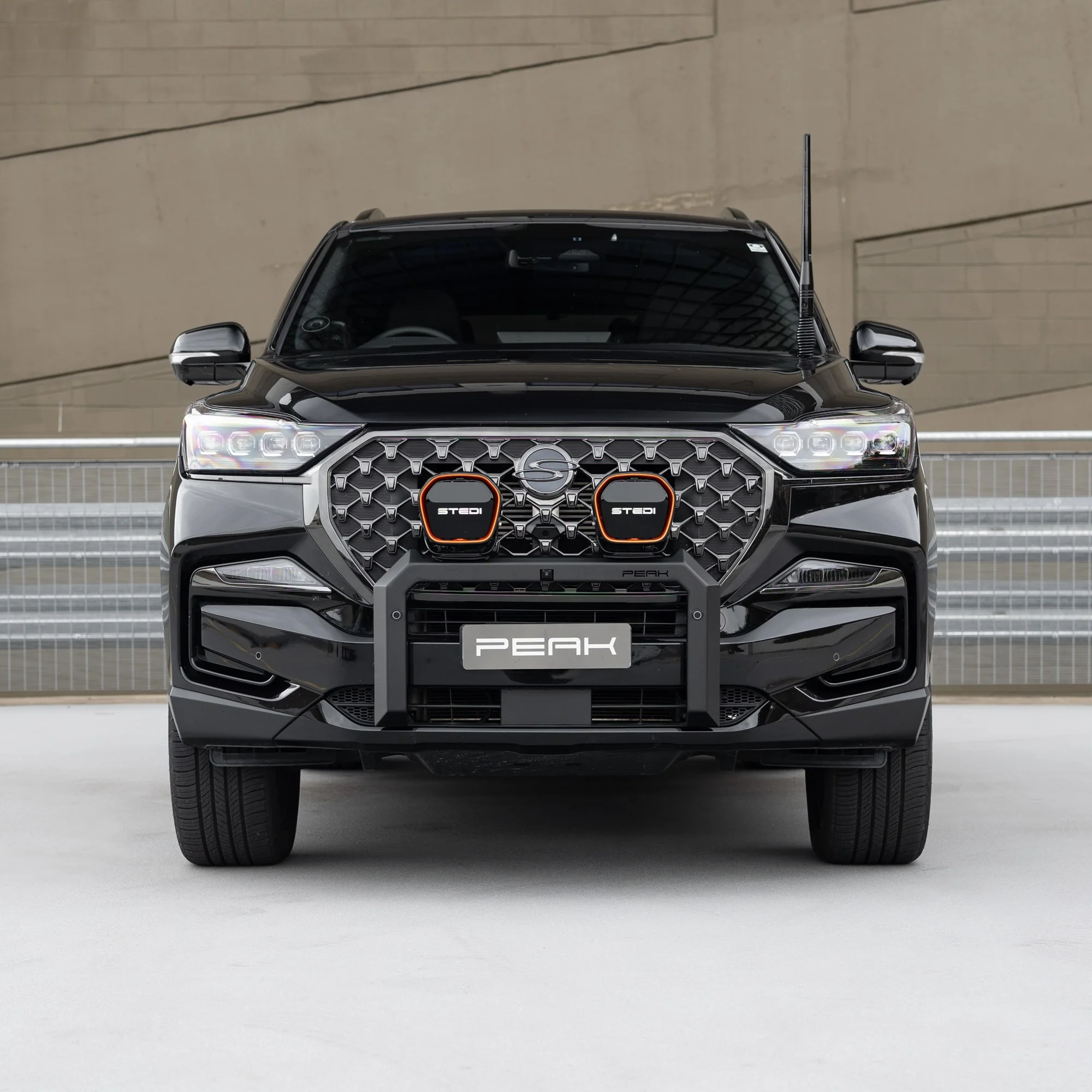 PEAK Steel Nudge Bar For KGM SsangYong Rexton - Image 4