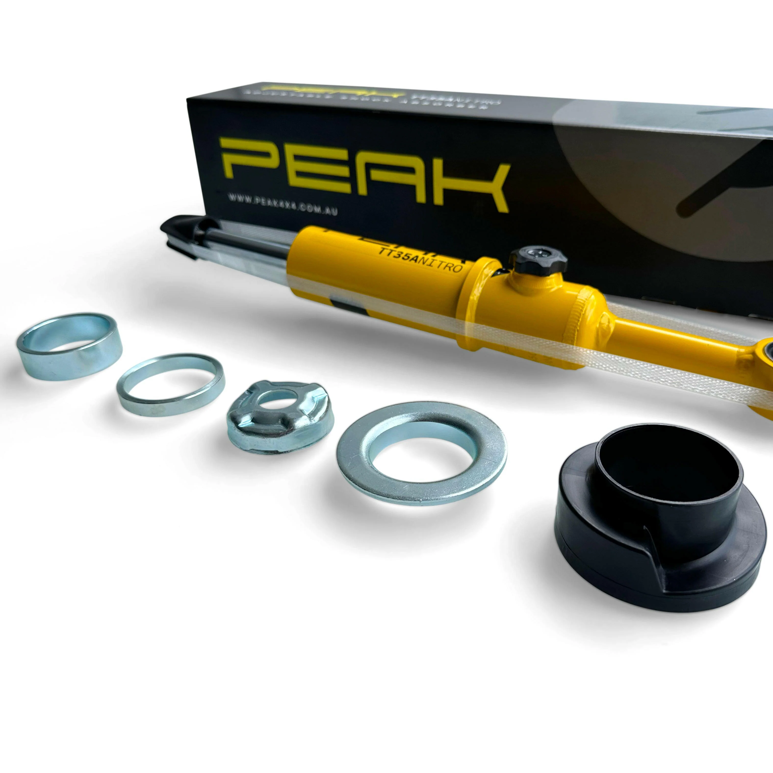 PEAK TT35A Nitro 4 Step Adjustable Shock Absorber FRONT (Each) - Image 4