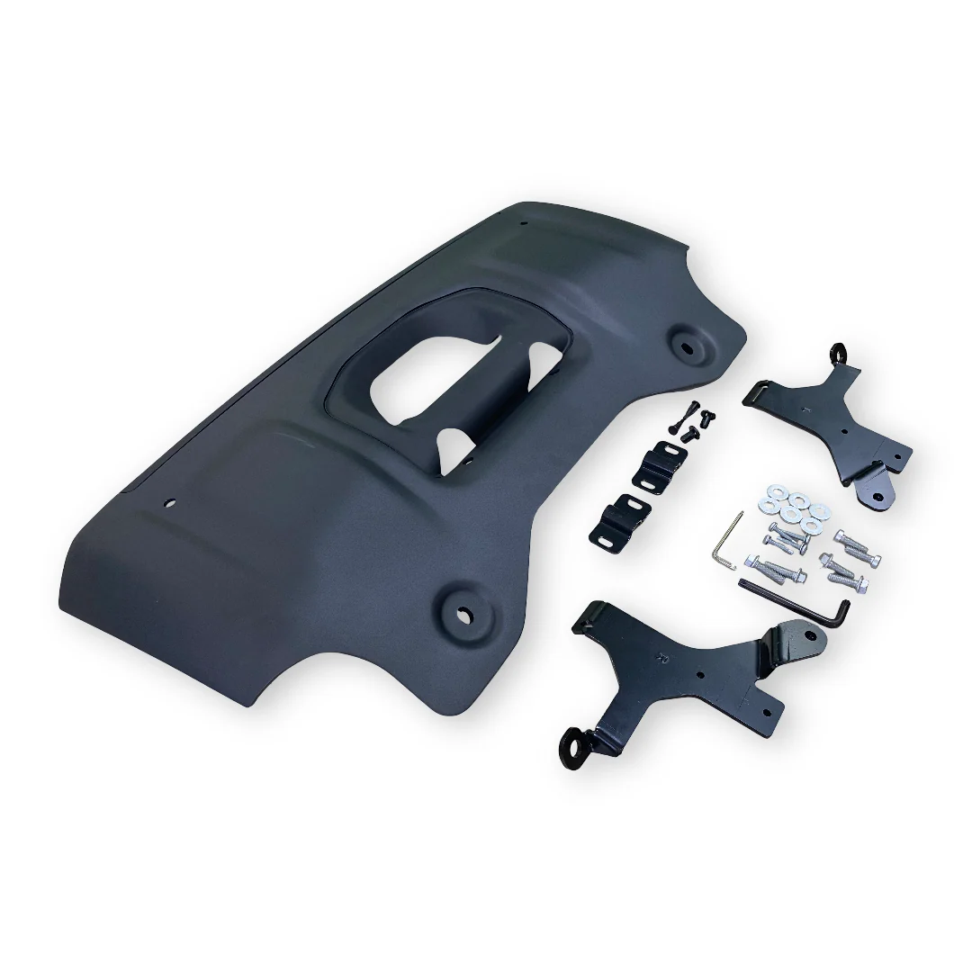 Skid Plate for Land Rover Defender 90 / 110 / 130 Series (Black) - Image 2
