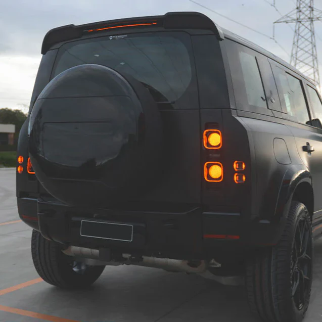 Smoked LED tail Lights for Land Rover Defender 90 / 110 / 130 (L663) - Image 10